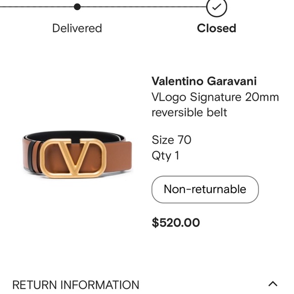Valentino belt main image 4